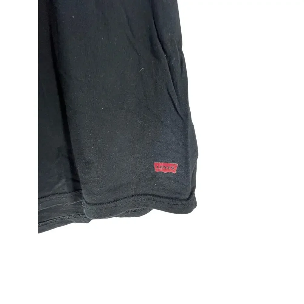 Levi's Black Short Sleeve V-Neck T-Shirt Men's Size Small